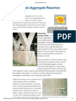 Alkali Aggregate Reaction