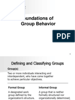 Foundations of Group Behavior