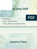 Real Time DSP: Professors: Eng. Julian Bruno Eng. Mariano Llamedo Soria