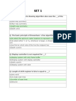 Computer Graphics MCQ'S