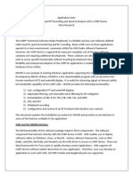 Application Note Usrp and HDSDR Spectrum Monitoring