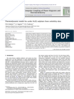 Solubility FESO4