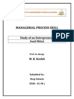 Entrepreneur Sunil Bharti Mittal