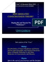 Spin-Mediated Consciousness (Talk)