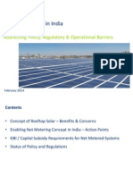 Rooftop Solar PV - Addressing Policy, Regulatory and Operational Barriers - Mr. Subhranshu Patnaik