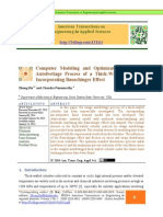 Computer Modeling and Optimization of Swage Autofrettage Process of A Thick-Walled Cylinder Incorporating Bauschinger Effect