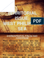 Territorial Issue-West Philippine Sea