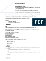 Partitioning With Fdisk