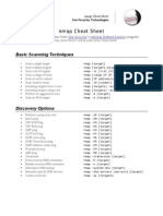 Nmap Cheat Sheet: Basic Scanning Techniques