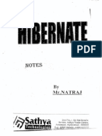 Hibernate Notes by Nataraz - JavabynataraJ PDF