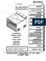 TM 5-4120-384-14 Air Conditioner MDL F18H-3S Used On Trailer (See Map 4120-405) NSN 4120-01-165-1125