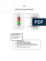 Unit 1 Magnetism and Electromagnetism