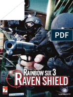 Rainbow Six 3 Raven Shield - UK Manual - PC