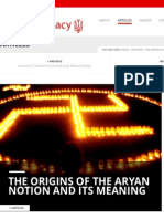 The Origins of The Aryan Notion and Its Meaning - Aryan Legacy