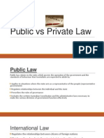 Public Vs Private Law