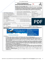 WL WL: Irctcs E-Ticketing Service Electronic Reservation Slip (Personal User)