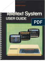 Acorn Teletext System User Guide