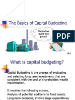 The Basics of Capital Budgeting: Should We Build This Plant?