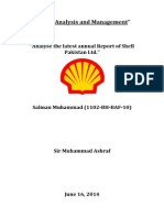 Financial Analysis Shell Pakistan