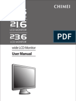 User Manual: Wide LCD Monitor