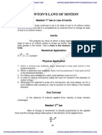 CBSE Class 11 Physics Newton's Laws of Motion