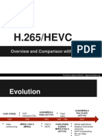 H265 HEVC Overview and Comparison With H264 AVC