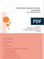 Proposed ORANTO Hotel by Geometrix Consultants