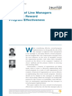 The Role of Line Managers in HR Effectiveness (WorldatWork Journal Q2 2008)