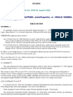 Accused-Appellant.: The People of The Philippines, Plaintiff-Appellee, vs. Virgilio Romero