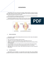 Osteoarthritis Poc