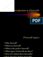 Introduction To Firewalls