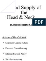 Blood Supply of Head and Neck