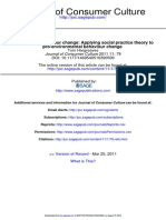 Hargreaves - 2011 - Practice-Ing Behaviour Change Applying Social Practice Theory To Pro-Environmental Behaviour Change