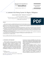 A Landslide Risk Rating System For Baguio, Philippines