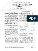 Arm7 Based Smart Car Security System: International Journal of Engineering Trends and Technology-Volume3Issue2 - 2012