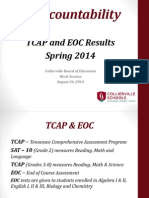 CS Accountability: TCAP and EOC Results Spring 2014