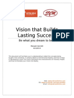 Vision That Builds Lasting Success: Be What You Dream To Be