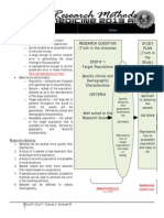 Research Question (Truth in The Universe) Study Plan (Truth in The Study)