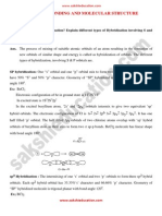 Chemical Bonding and Molecular Structure