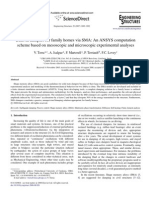 Built in Dampers For Family Homes Via SMA: An ANSYS Computation Scheme Based On Mesoscopic and Microscopic Experimental Analyses