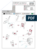 F/A-18 GRU/SJU Seat Detail Set: 1/32 Scale Detail Set For - Sada Detailù Pro Model 1/32