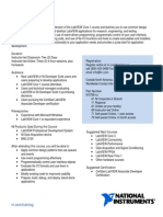 MKT Course Outline Labview Core 2