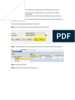 Making Subform Behave As Table and Data Part As Body Row