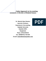  Disclosure Index Approach in Accounting Research: A Review of Related Issues