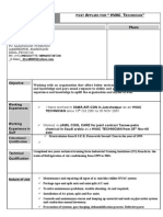 Hvac CV