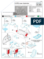 B-17G Rear Interior 73 383: 5 Sets