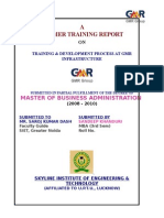 Training & Development at GMR