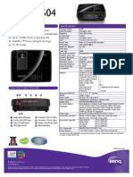 Features Specifications: Digital Projector