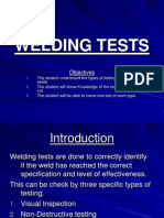 Welding Tests