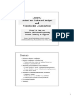 Lecture 3 - Drained and Undrained Behavior